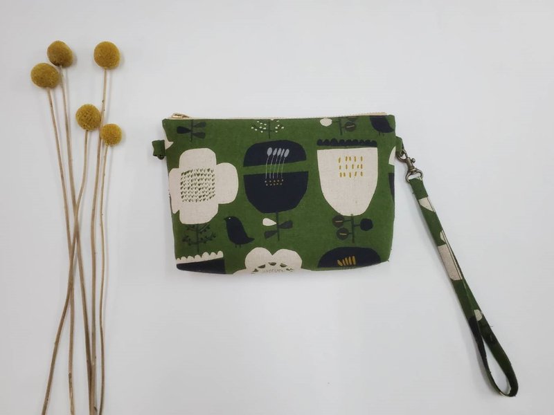 Hsinchu Handmade Experience Course - Zipper Dual-purpose Bag - Knitting / Felted Wool / Cloth - Cotton & Hemp 