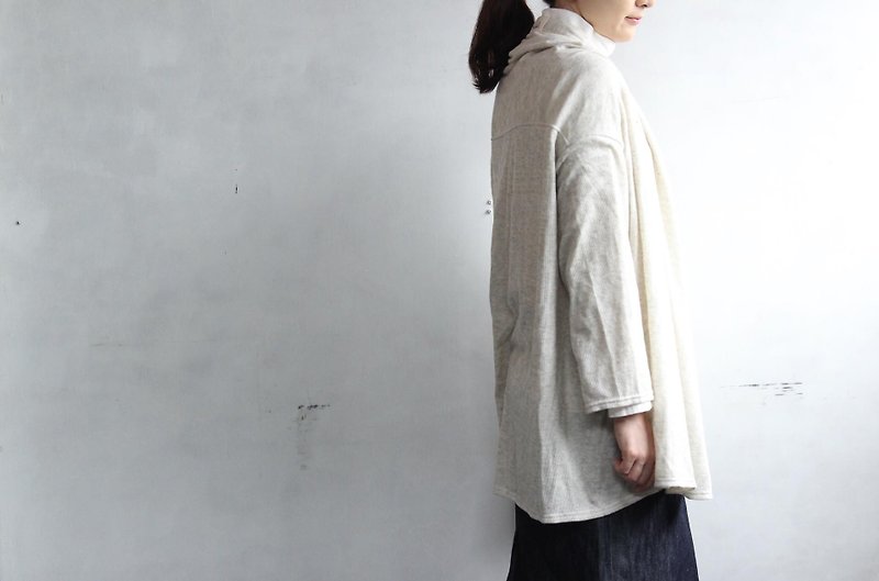 Concatenated Cotton Cardigan / OF - Women's Tops - Other Materials White
