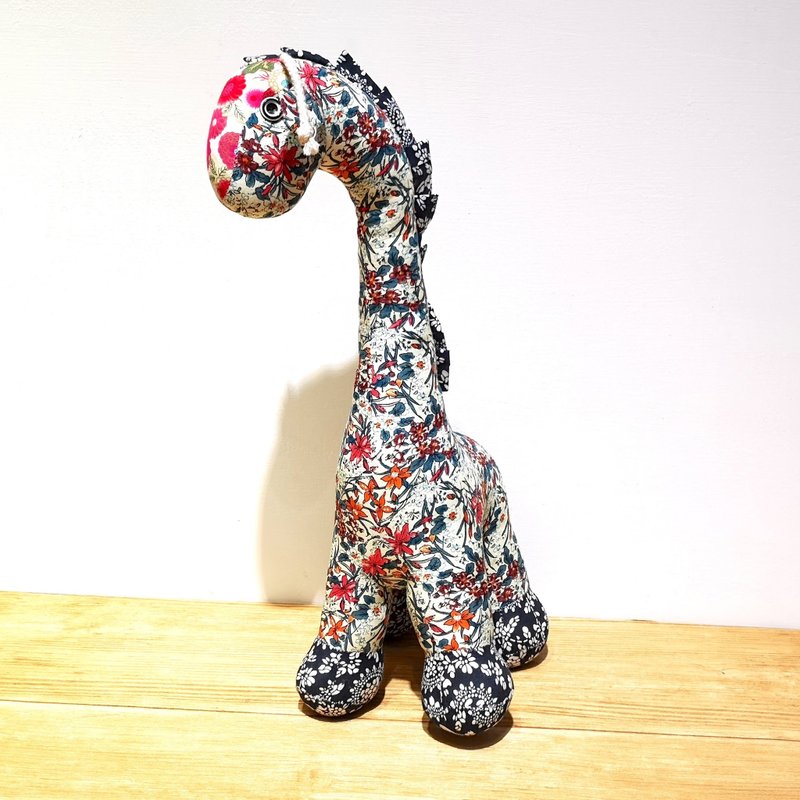 【Mr. Flower Cloth】Giraffe (Large) - Stuffed Dolls & Figurines - Other Man-Made Fibers Blue