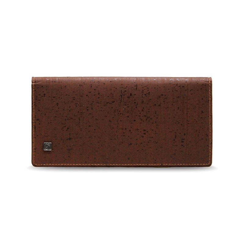 CORCO classic cork long clip - cool dark brown - Wallets - Waterproof Material 