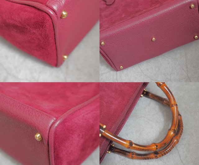 GUCCI グッチ バンブー 2WAY ハンドバッグ ショルダーバッグ