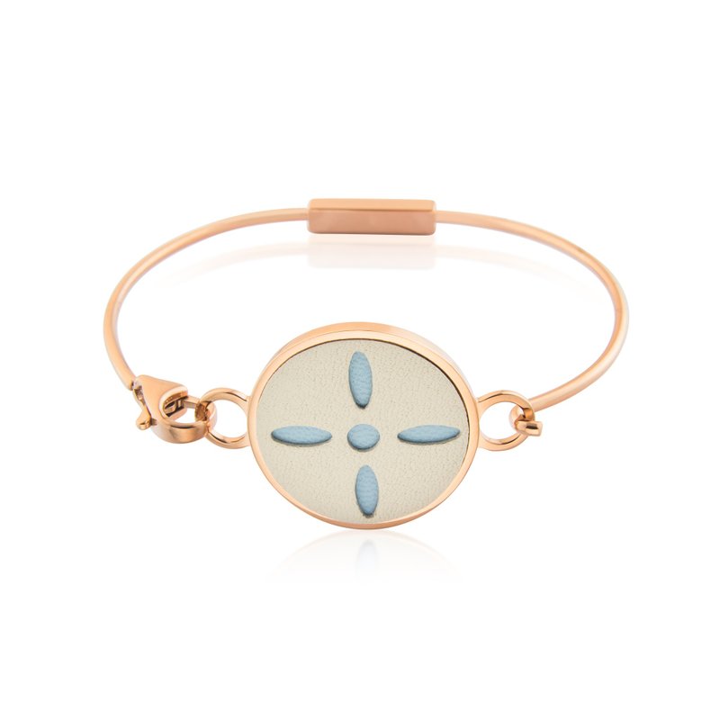 Comet Miss Volare Rose Gold Bangle 玫瑰金皮革手鐲 - 手鍊/手環 - 不鏽鋼 多色
