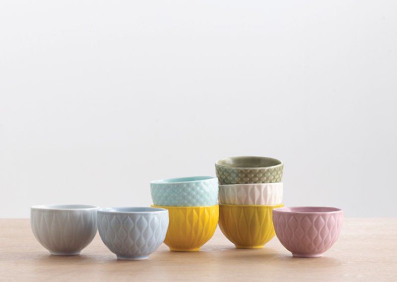 Weave 200ml Textured Bowl - Teapots & Teacups - Porcelain 