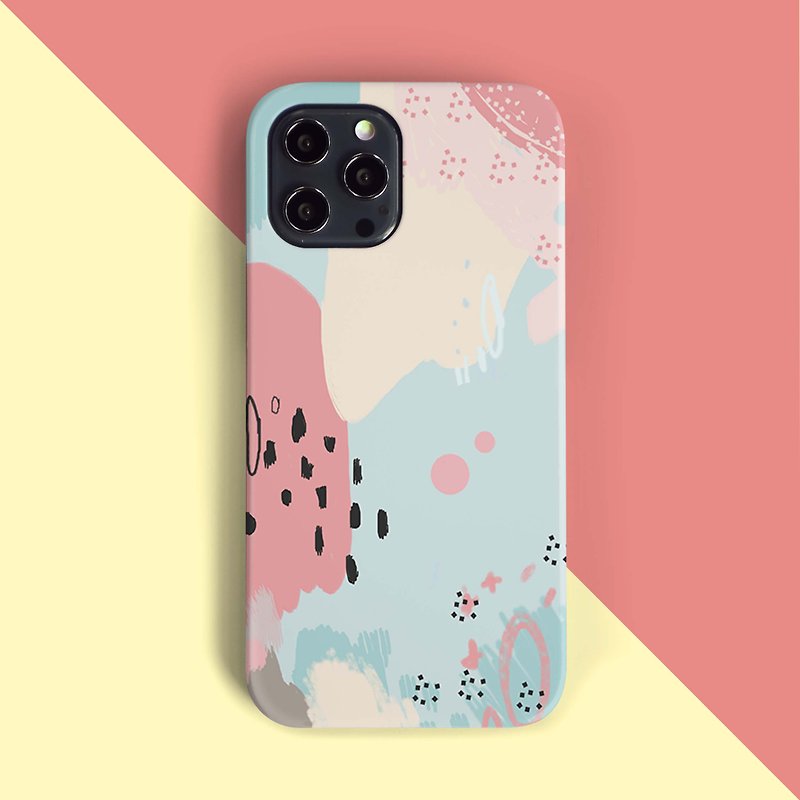 Kids drawing Abstract Phone case - Phone Cases - Plastic Multicolor