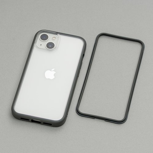 犀牛盾RHINOSHIELD Mod NX邊框背蓋兩用手機殼-泥灰 for iPhone 系列