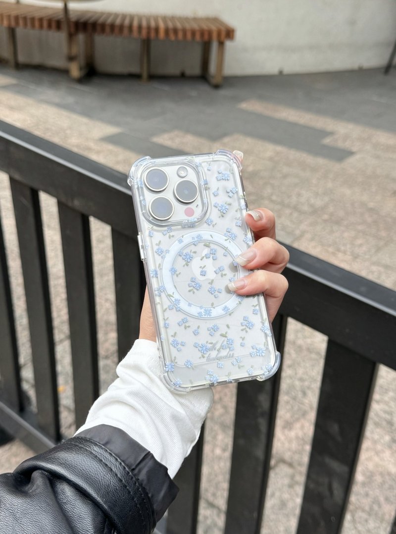 FlowerBox Vol.43 透明MagSafe iPhone手機殼 - 手機殼/手機套 - 其他材質 