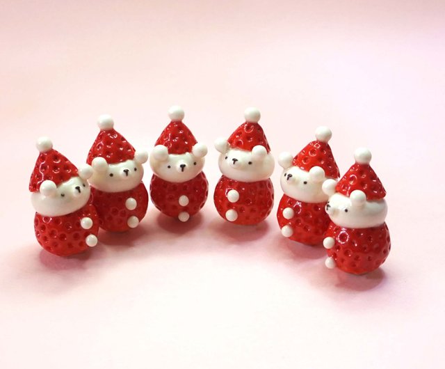 いちごマニー クリスマスオーナメントとベアーおまとめ 癒しのくま