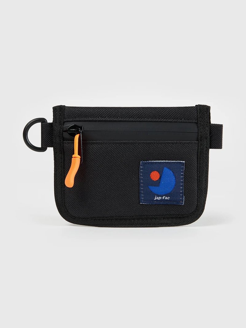 japfac Coiney Bag All Black - Coin Purses - Polyester Black