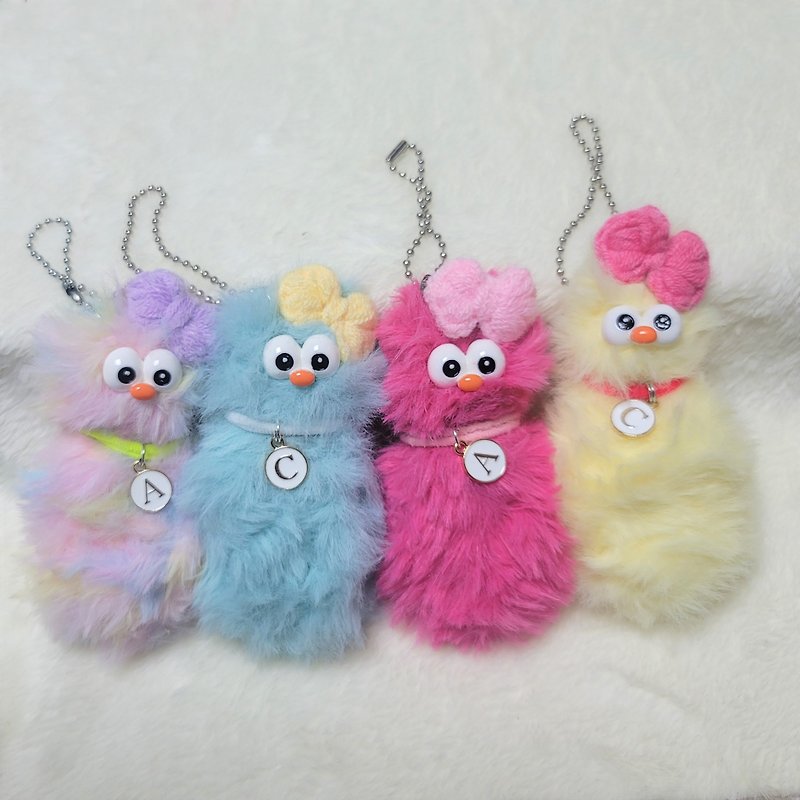Cute and fun keychain. Bowlly friends. - Keychains - Other Materials 