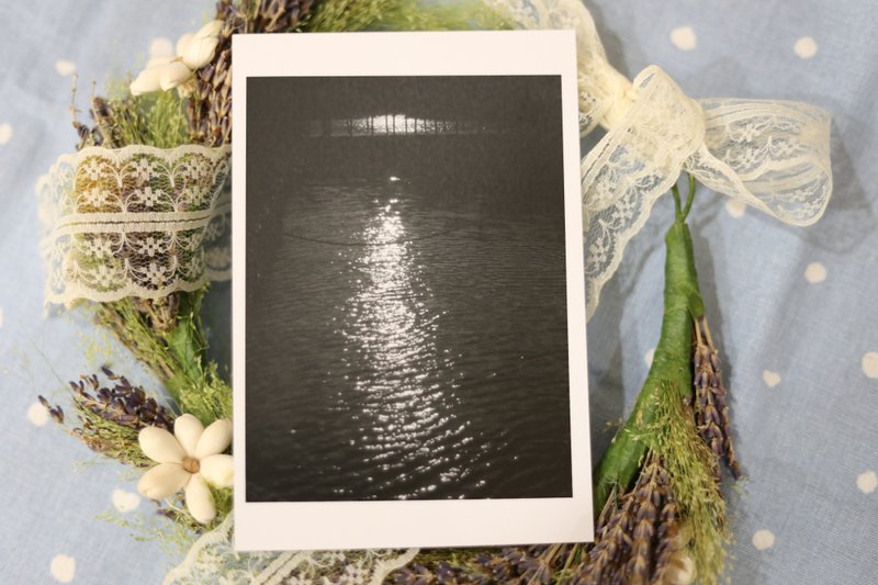 【Postcard】Black and White about Bitan - Cards & Postcards - Paper White