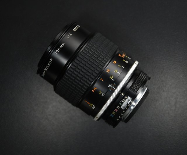 クラシックアンティーク】ニコン マイクロニッコール 105mm F4 (1977) Ai-s マクロレンズ - ショップ フィルムカメラの流行  カメラ・チェキ - Pinkoi