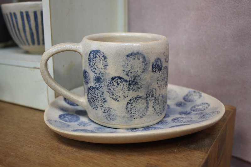 A cup of blue and white - Mugs - Pottery 