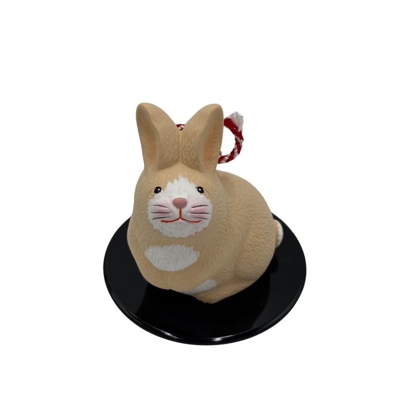 【招福干支】開運干支 生肖兔 緣起物 來福兔 R24 - 擺飾/家飾品 - 其他材質 白色