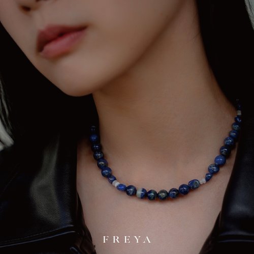 WBJ訂製珠寶 FREYA 青金石項鍊-提升思緒 冷靜 理智 驅邪轉運 天然寶石水晶