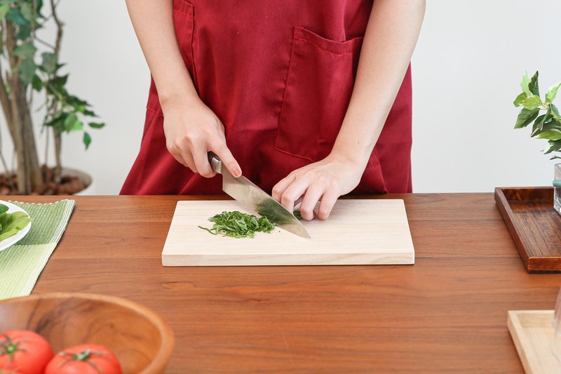 Shigeno Tansu Store Paulownia Cutting Board - ถาดเสิร์ฟ - ไม้ สีนำ้ตาล