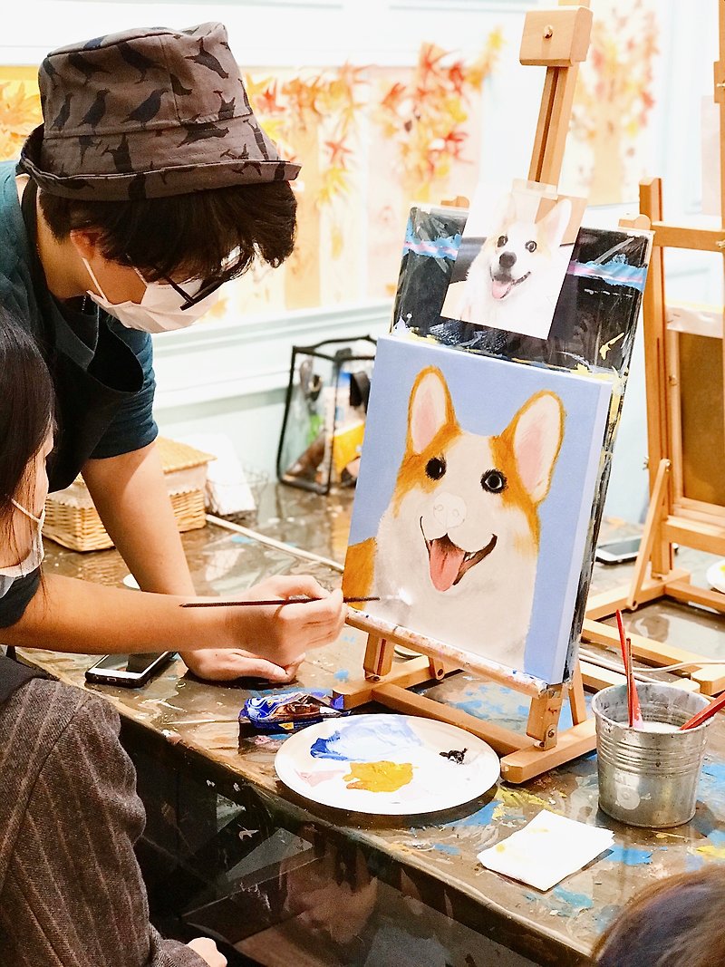 【體驗】2022.4-6月 / paintinglife / 毛小孩繪畫-初階團體課