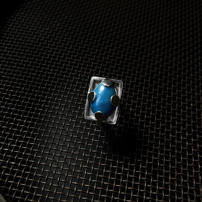 MEACHA - Semi-precious Gemstone sterling silver ring - แหวนทั่วไป - เครื่องประดับพลอย 