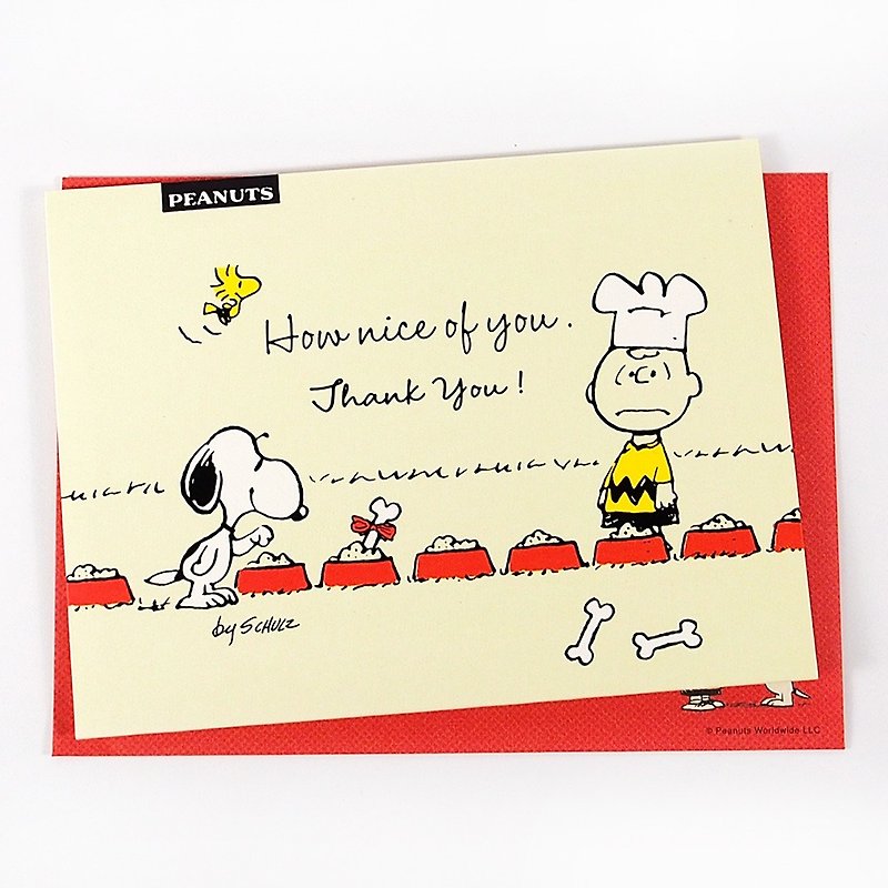 Snoopy我很幸運能夠擁有你【Hallmark JP立體卡片 無限感謝】