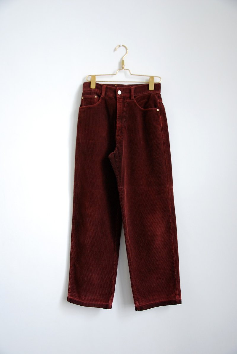 Vintage corduroy trousers - กางเกงขายาว - วัสดุอื่นๆ 