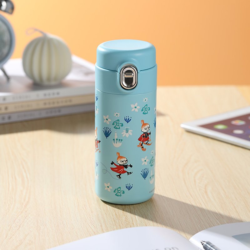 Moomin 不銹鋼保溫瓶 - 320ml - 水壺/水瓶 - 不鏽鋼 藍色