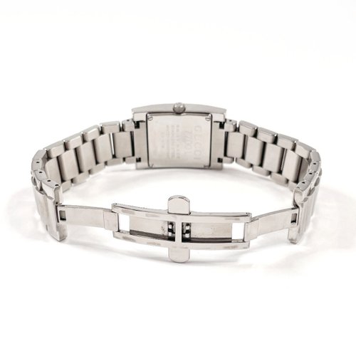 日本直送 中古美品】グッチ GUCCI 腕時計 7700L ステンレス