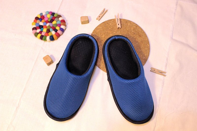 AC RABBIT Functional Indoor Air Cushion Slippers - All Inclusive - Blue Comfortable Decompression Original
