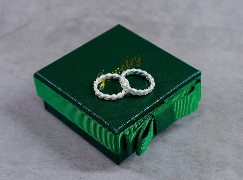 Cultural Coin|Tainan Metalwork|Twist Silver Ring|Single Ring|Pair of Rings|Wedding Rings|Couple|Handmade - งานโลหะ/เครื่องประดับ - เงินแท้ 