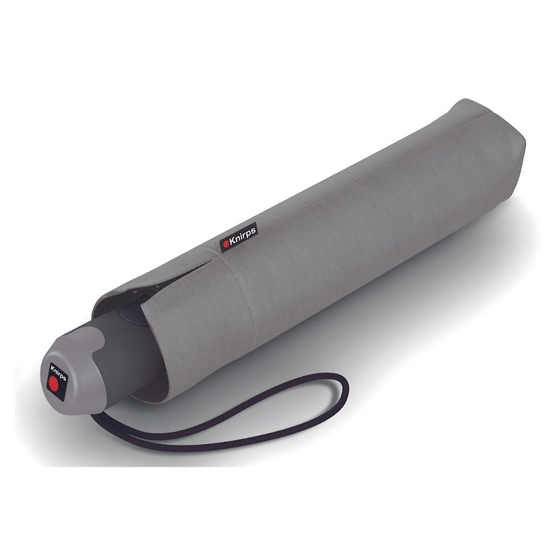 [Knirps German red dot umbrella] E.200 automatic opening and closing umbrella - Gray - ร่ม - เส้นใยสังเคราะห์ สีเทา