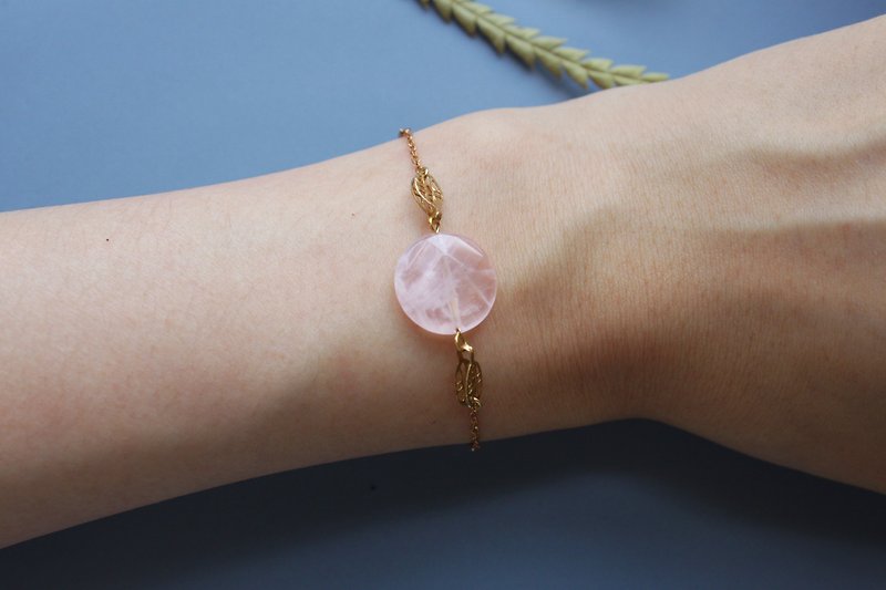 Astrolabe - bracelet - Bracelets - Other Metals Pink