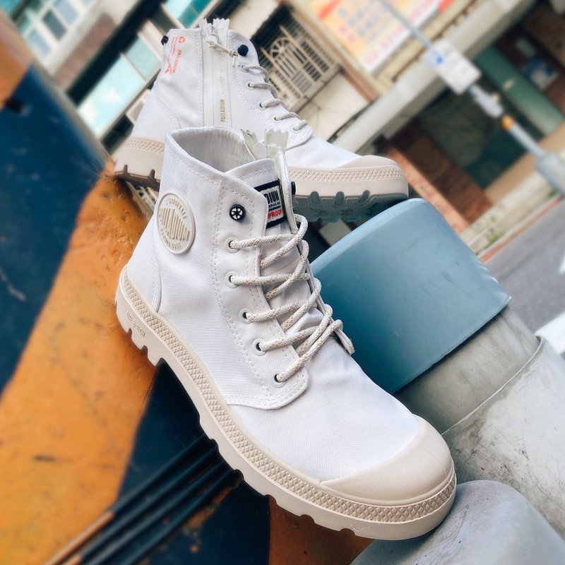 PALLADIUM RCYCL LT+WP+Z trendy lightweight zipper waterproof boots 77037 - Women's Casual Shoes - Other Materials Multicolor