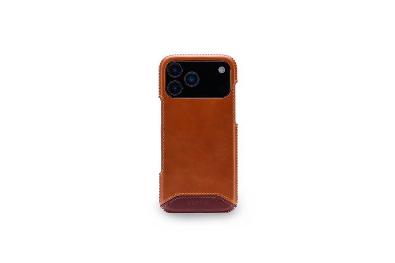 iPhone 17 Pro Max 經典系列-磁吸手機皮套-古銅棕 - 手機殼/手機套 - 真皮 咖啡色