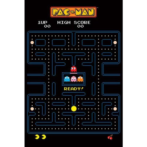 Dope 私貨 小精靈 Pac-Man (Maze) 英國進口海報