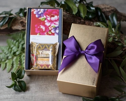 【小茶栽堂Zenique】 藏金禮盒(古早味紅茶+馬卡龍牛軋糖)  客製禮物