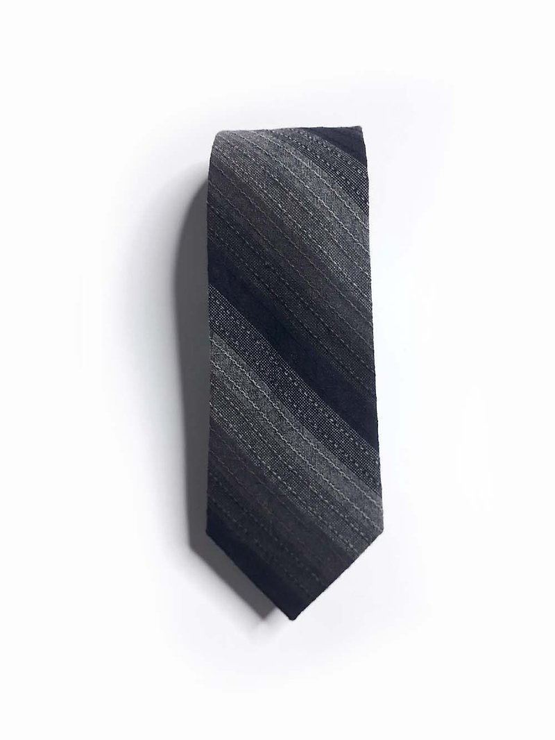 漸層灰藍 暖男系列領帶 Neckties