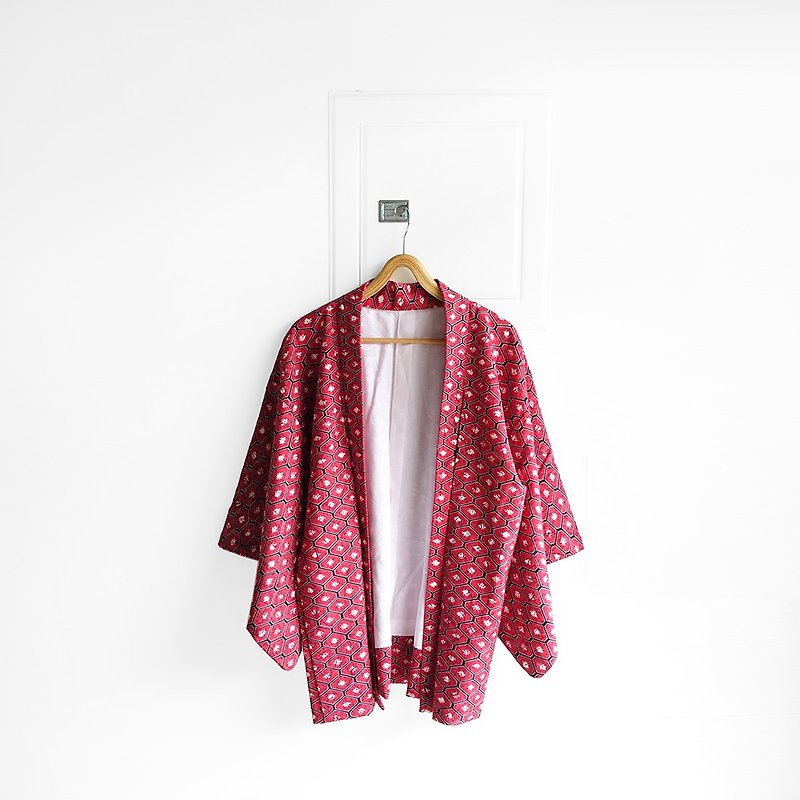 │Slowly│ Japanese antiques - light kimono coat M23│ .vintage retro vintage theatrical... - เสื้อแจ็คเก็ต - วัสดุอื่นๆ หลากหลายสี