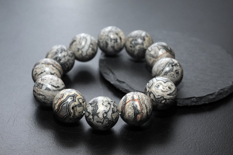 Thailand Dragon Palace Black Spirit Bone Relic Ore/Crystal/Spiritual Practice/Lucky/Lucky/Breaking Evil/Anti-villain - Bracelets - Semi-Precious Stones 