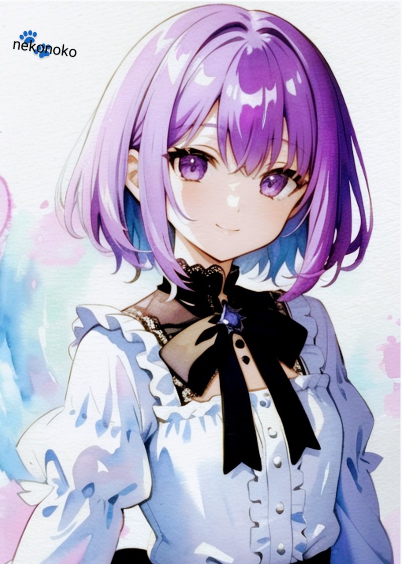 オリジナル人物ステッカー　No.435 - 貼紙 - 紙 