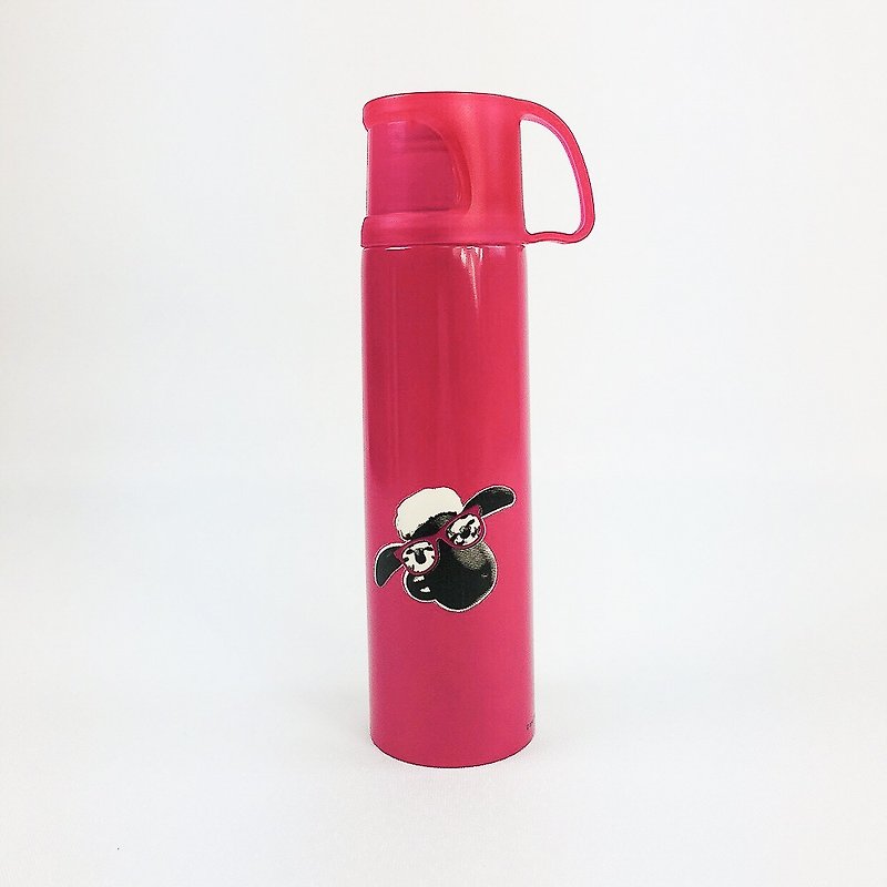 Shaun The Sheep License - Cup Thermos (Peach) - Other - Other Metals Black