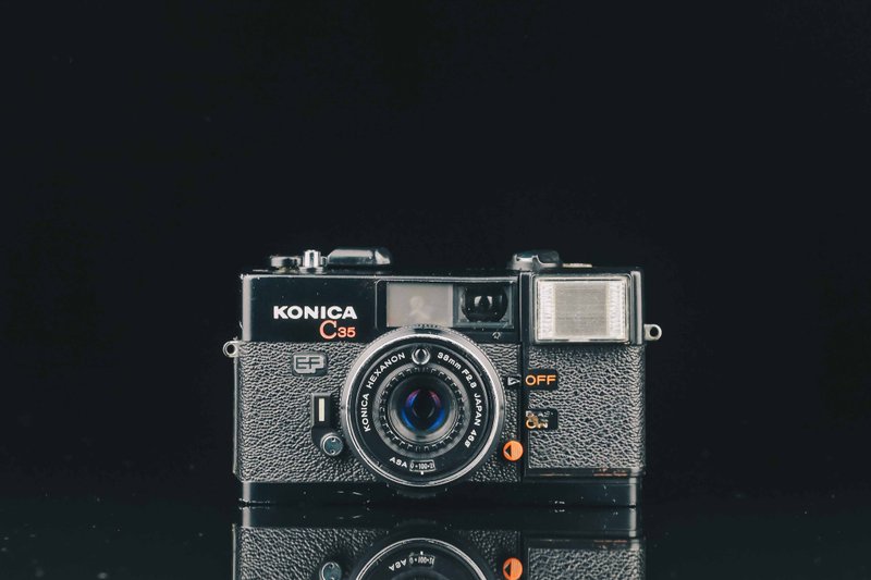 KONICA C35 EF #2413 #135底片相機 - 相機/拍立得/底片相機 - 其他金屬 