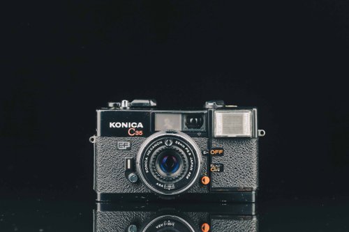 瑞克先生-底片相機專賣 KONICA C35 EF #2413 #135底片相機