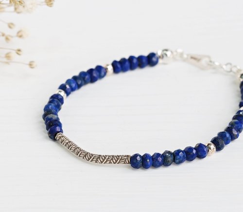 Lapis Lazuli Silver bracelet Light Jewels Mother&amp;#39;s Day Valentine&amp;#39;s Day Birthday Gift Anniversary Banquet Party Exchange Gift Christmas