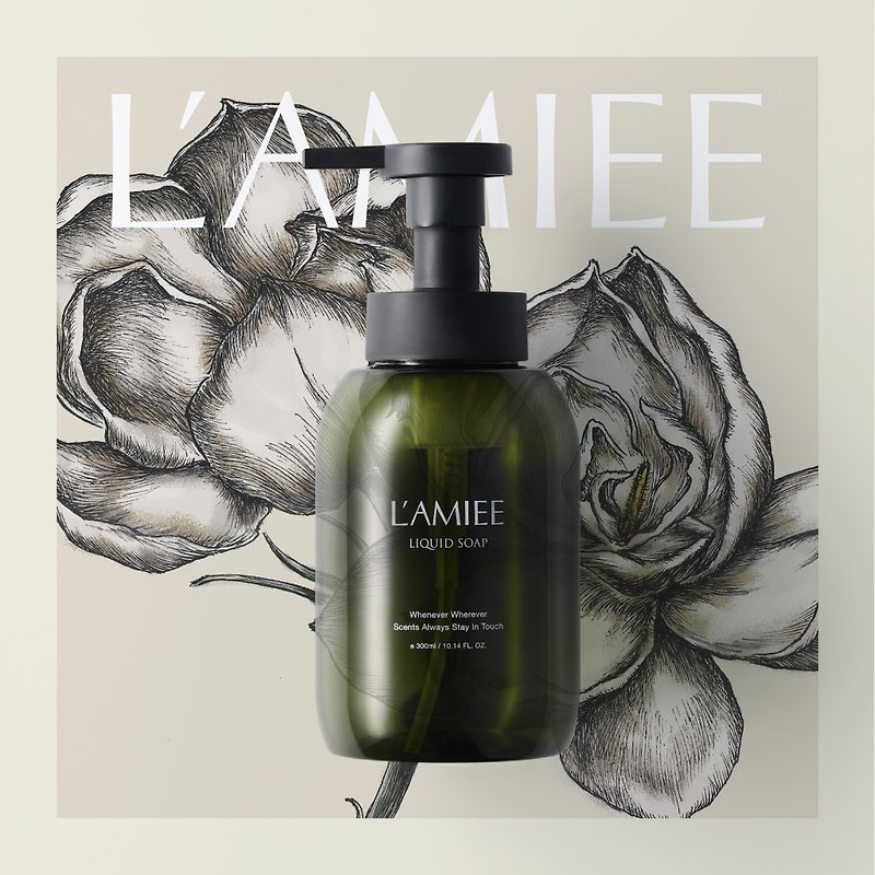 L'AMIEE Fragrance Hand Wash Mousse | Jasmine - ผลิตภัณฑ์ล้างมือ - พลาสติก 