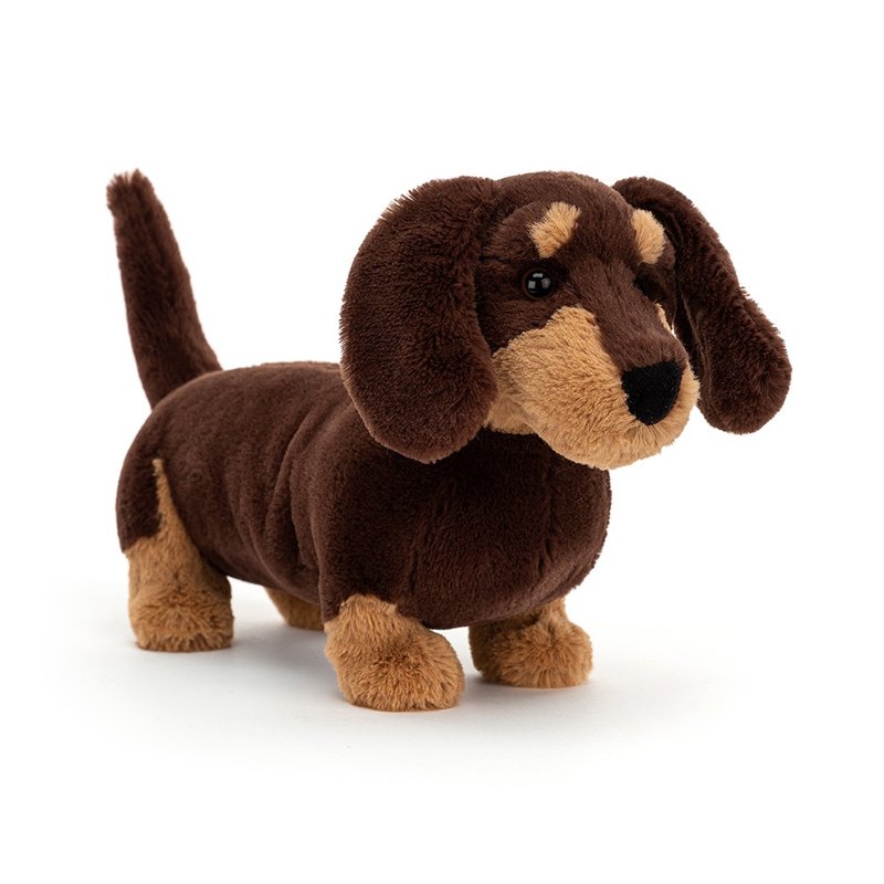 Otto Sausage Dog 臘腸狗 - 玩偶/公仔 - 聚酯纖維 咖啡色