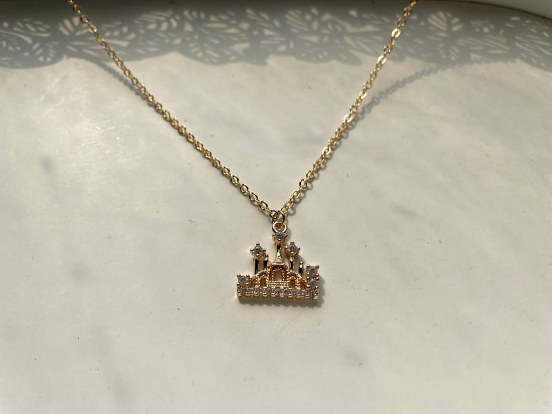 *coucoubird*キャッスルネックレス - ネックレス - 24Kゴールド ゴールド