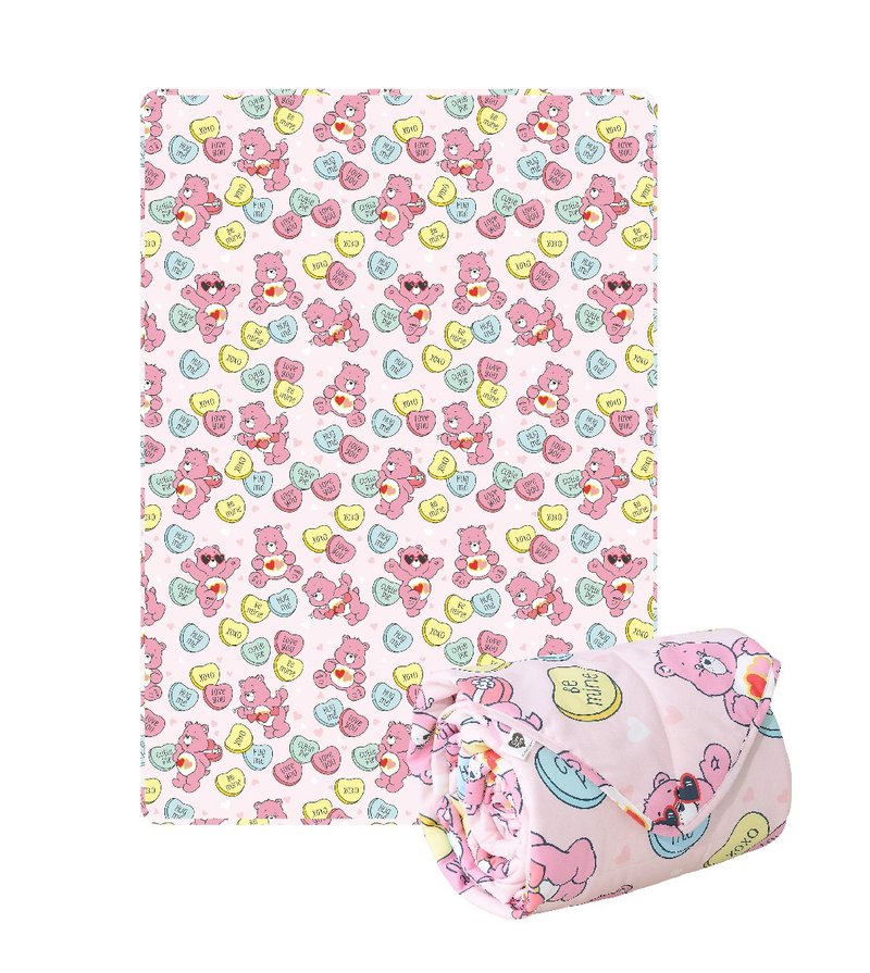 Care Bears BeMine 輕柔冷氣被 (CR801SQQ) - 棉被/毛毯 - 聚酯纖維 多色