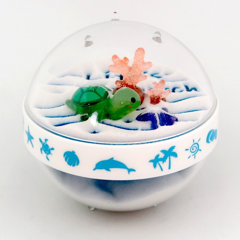【夏日海洋】海洋想念/海潮之聲/海龜/雙面沙漏 - 擺飾/家飾品 - 壓克力 