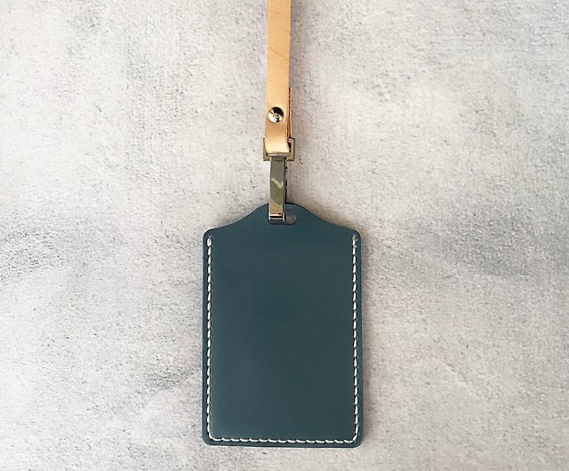 Customized  Photo-printed leather dual-card ID holder/ticket holder - Shop  ICHI CREATIVE STUDIO ID & Badge Holders - Pinkoi