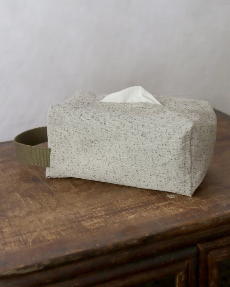 Buye hanging toilet paper cover with dot green texture - Storage - Cotton & Hemp Green