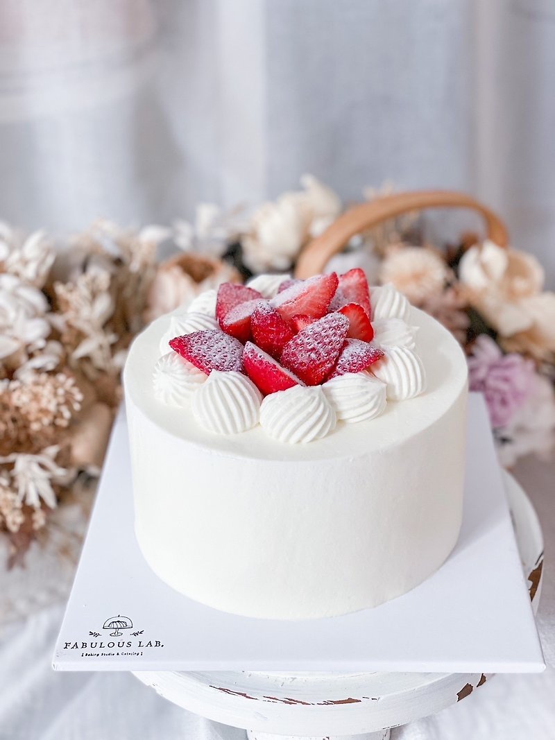 Winter only・Strawberry whipped cream cake・Small class teaching - Cuisine - Other Materials 