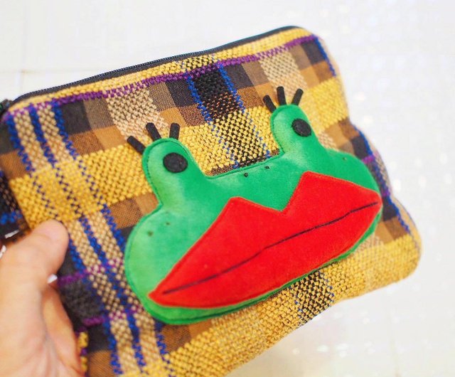 Frog mouth coin discount purse